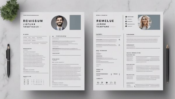 Modèles de cv pdf : 10 exemples modernes à télécharger